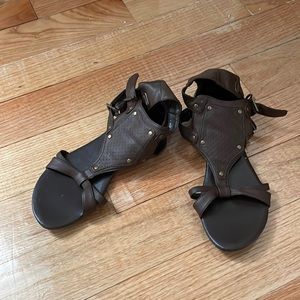Brown Gladiator Sandals